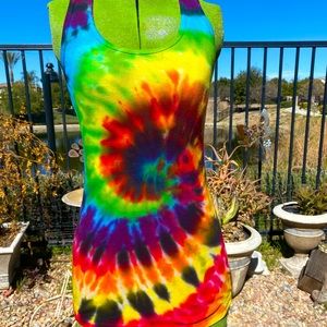 ❗️Custom Tie Dye❗️🌈 Tank Top